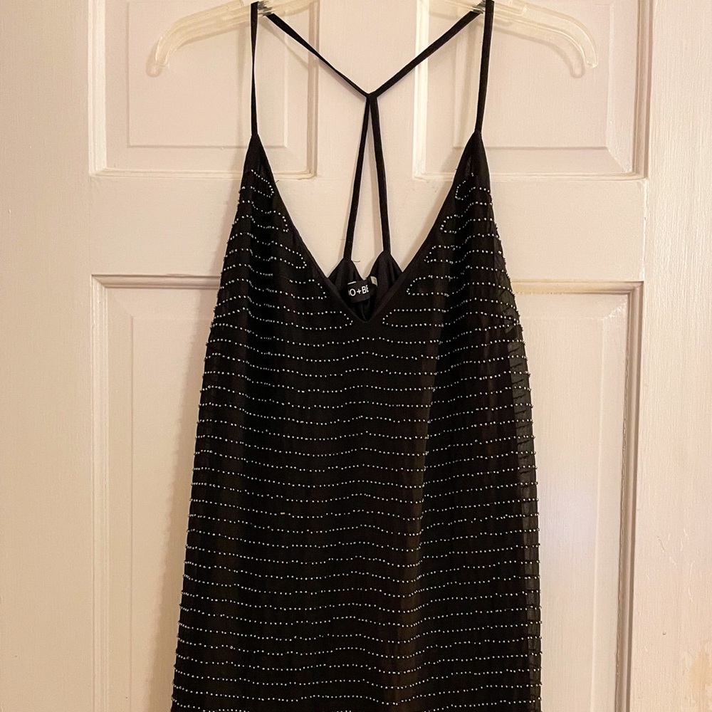 NWOT DO+BE Strappy Black Cocktail Dress Size Large